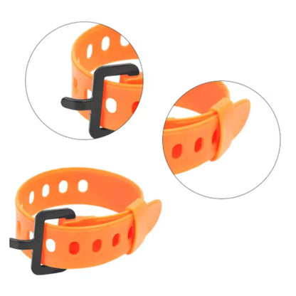 Outdoor multi-purpose zip ties, buckles, convenient luggage and cargo bundling