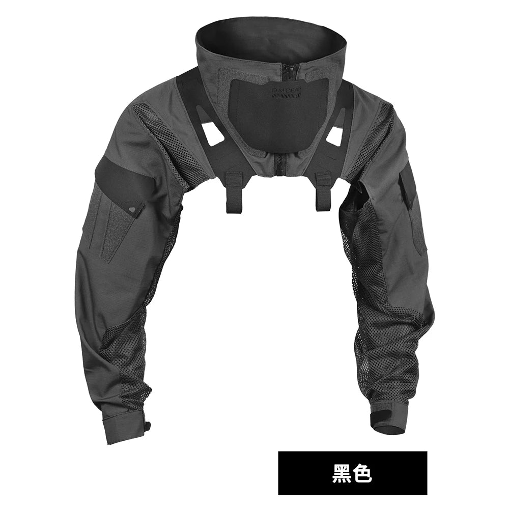 Tactical Combat Uniform Long Sleeve Clothing Hunting Accessories  Breathable Comfortable Compatible Tactical Chest Rig