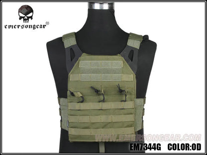 EMERSON Tactical Vest MOLLE JPC Vest Airsoft Paintball Chest Protective Plate Carrier MC Combat Vest + Plates