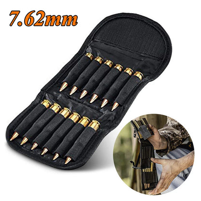 Tactical Foldable Ammo Pouch Cartridge Carrier 12 Round Rifle Shells Cartridge Carrier Case Molle Ammo Bag Hunting Bullet Holder