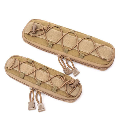 Tactical Molle Knives Pouch EDC Tool Knife Holder Bag Outdoor Sports Hiking Camping Hunting Flashlight Holster Small Waist Bag
