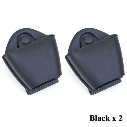 Universal Handcuff Cover 2Pcs Set Quick Release Compatible with Tactical Belt Vest System Handcuff Pouch Hunting Accessories