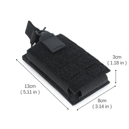 5.56 Magazine Pouch Tactical Molle Mag Pouch Rifle Pistol Magazine Holder Storage Bag Hunting Elastic Pack for Airsoft Vest