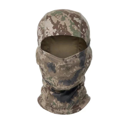 Camouflage Balaclava Cycling Full Face Mask Outdoor Sports Hunting Hiking Skiing Mask Motorcycle Helmet Inner Cap