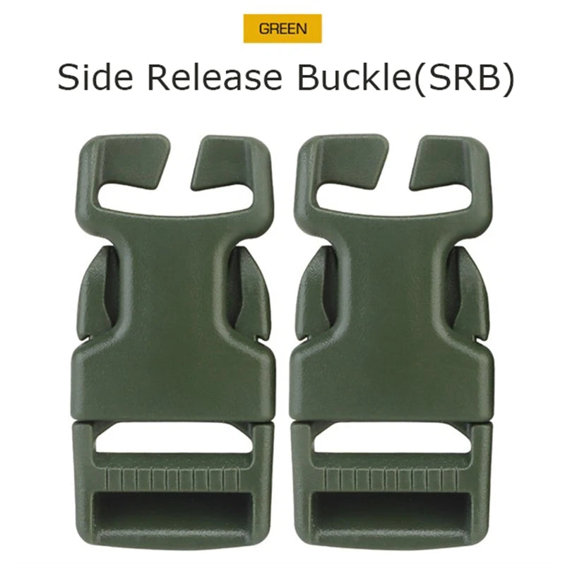 2pcs/set Tactical Vest Belt QASM Quick Attach Buckle/SRB Side Release Buckle/G Hooks Modular Vest Accessories