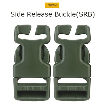 2pcs/set Tactical Vest Belt QASM Quick Attach Buckle/SRB Side Release Buckle/G Hooks Modular Vest Accessories