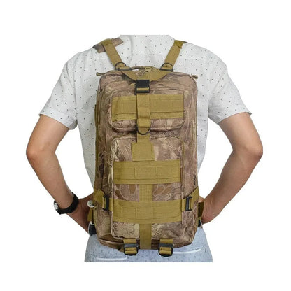 9000D Nylon Tactical Backpack Waterproof Outdoor Camping Hunting Mountaineering Hiking Sports Bag for Active Adventures