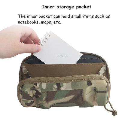 EUD Phone Pouch Tactical MOLLE Universal Smartphone Holder Case for Plate Carrier Vest Airsoft Hunting Outdoor Training