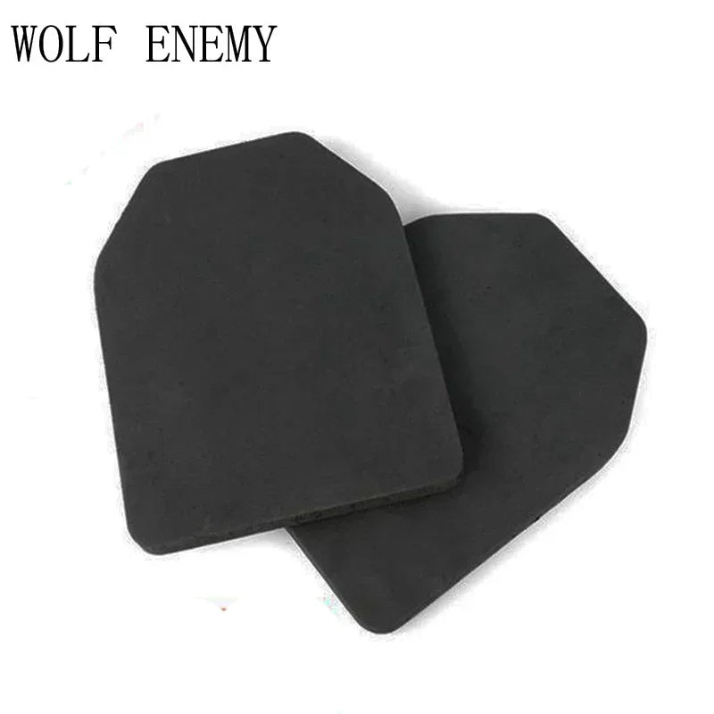 2pcs Airsoft Wargame Tactical  Gear EVA Body Carrier Vests SAPI Shock Plate Dummy Foam Hunting Vest 1.4cm Armor Plates