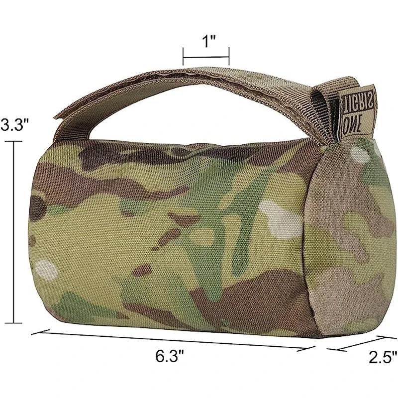 ONETIGRIS Shooting Bag Front Rear Bag Target Stand Sandbag Bench Unfilled Tack Driver Hunting