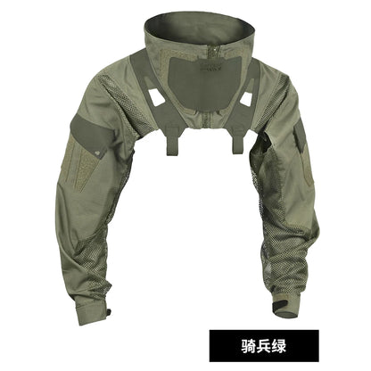 Tactical Combat Uniform Long Sleeve Clothing Hunting Accessories  Breathable Comfortable Compatible Tactical Chest Rig