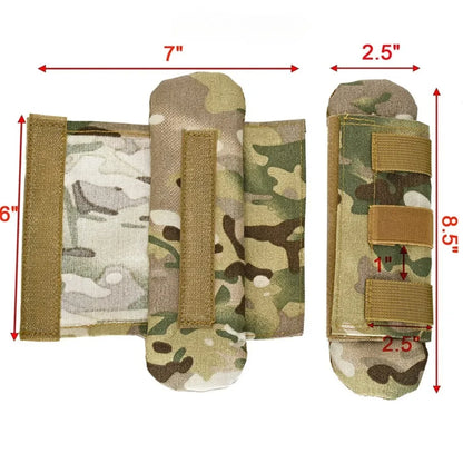 1 PC Vest Shoulder Strap Pad Comfort Cushion Nylon Mesh Protect Pads Tactical Molle For FCPC/JPC Hiking Backpack Accessories