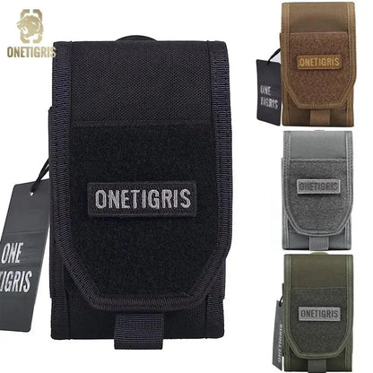 OneTigris MOLLE Tactical Hunting EDC Waist Bag Smartphone Holder Pouch for iPhone6s SE iPhone 14 13 12 11 8 7 6 Pro Max XR