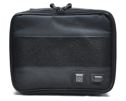 SOETAC Tactical Warmer Gun Bag Molle Nylon Handgun Bag Portable Pistol Case Soft Protective Storage Hunting Handbag Padded
