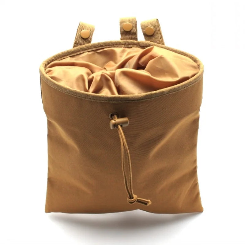 Tactical MOLLE Dump Pouch Utility EDC Recovery Bag Magazine Pouch Recycling Storage Bag  Hunting Accessories