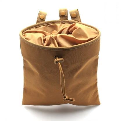 Tactical MOLLE Dump Pouch Utility EDC Recovery Bag Magazine Pouch Recycling Storage Bag  Hunting Accessories