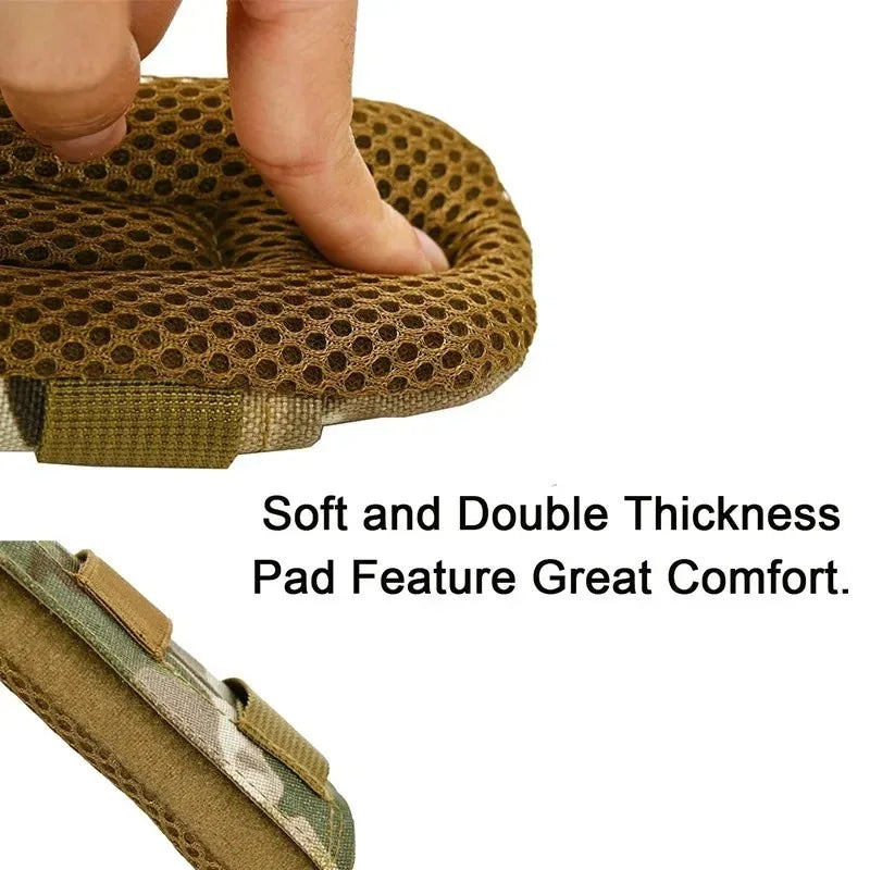 Vest Shoulder Strap Pad Comfort Cushion Nylon Mesh Protect Pads Tactical Molle For FCPC/JPC Hiking Backpack Accessories