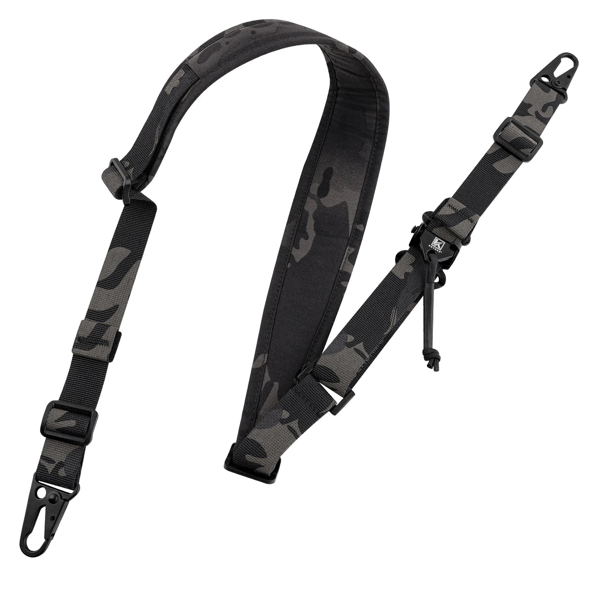 KRYDEX Tactical Modular Sling 2 or 1 Point Shoulder Strap 2.25'' Padded Quick Pull R-ifle Slingster Belt Hunting Accessories