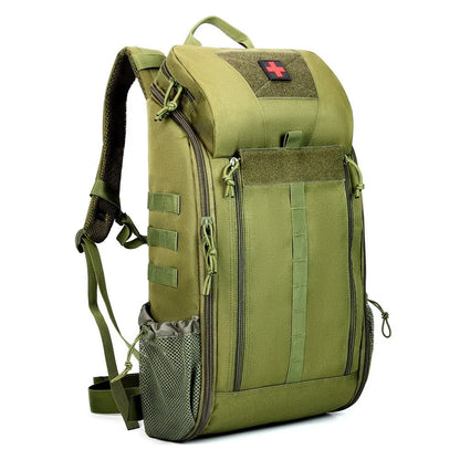 55L Tactical Medical Backpack Knapsack Outdoor Rucksack Camping Survival First Aid Backpack for Camping Hunting Sport