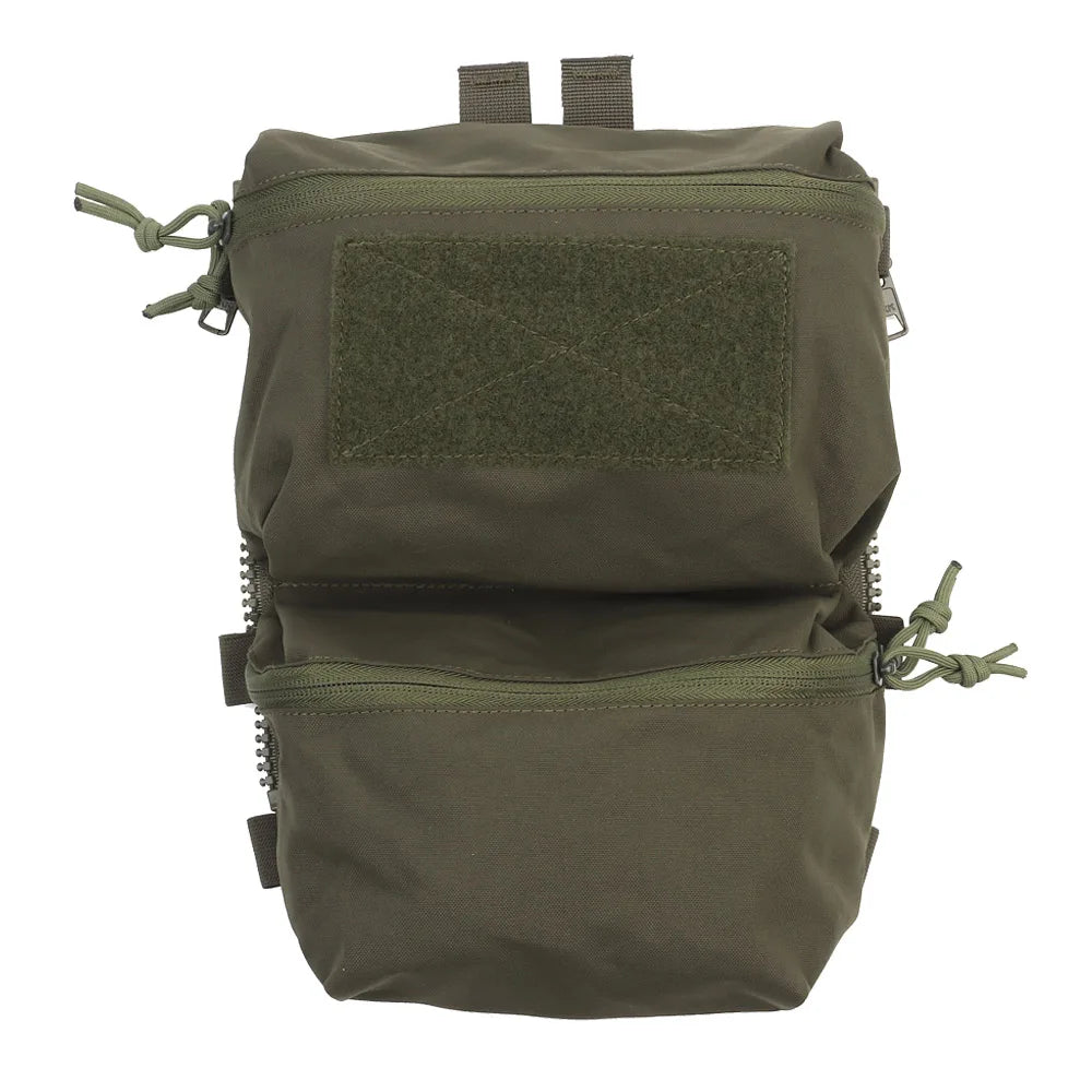 V5 FCPC Tactical Vest Backplate Supplement Sub-package Militar Airsoft Hunting Vest Plate Carrier Mag Double Sundries Pouch