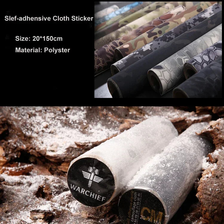 20X150CM Tactical Gunskin Gear Skin Waterproof Super Elastic Self Wrap Camouflage Hunting Belt