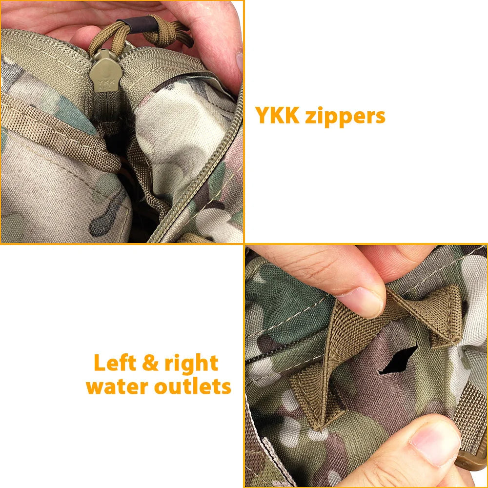Tactical Minimap Hydration Pack Water Backpack Assault Molle GP Pouch Storage Mini Bag For CPC AVS K19 K-ZERO JPC FCPC Plate