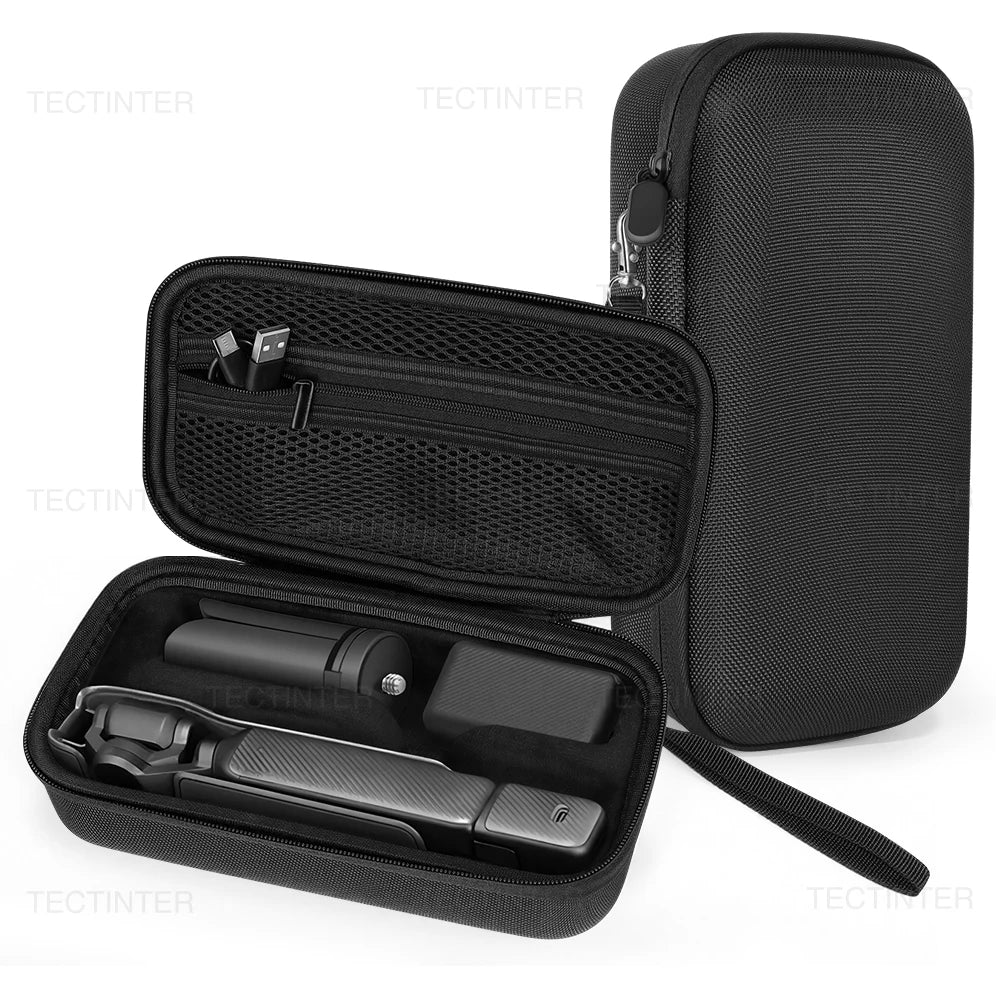 Carrying Case For DJI OSMO Pocket 3/4/Xtra Muse Accessories Travel Pouch Storage Bag EVA Shell with Hand Strap Camera Protector