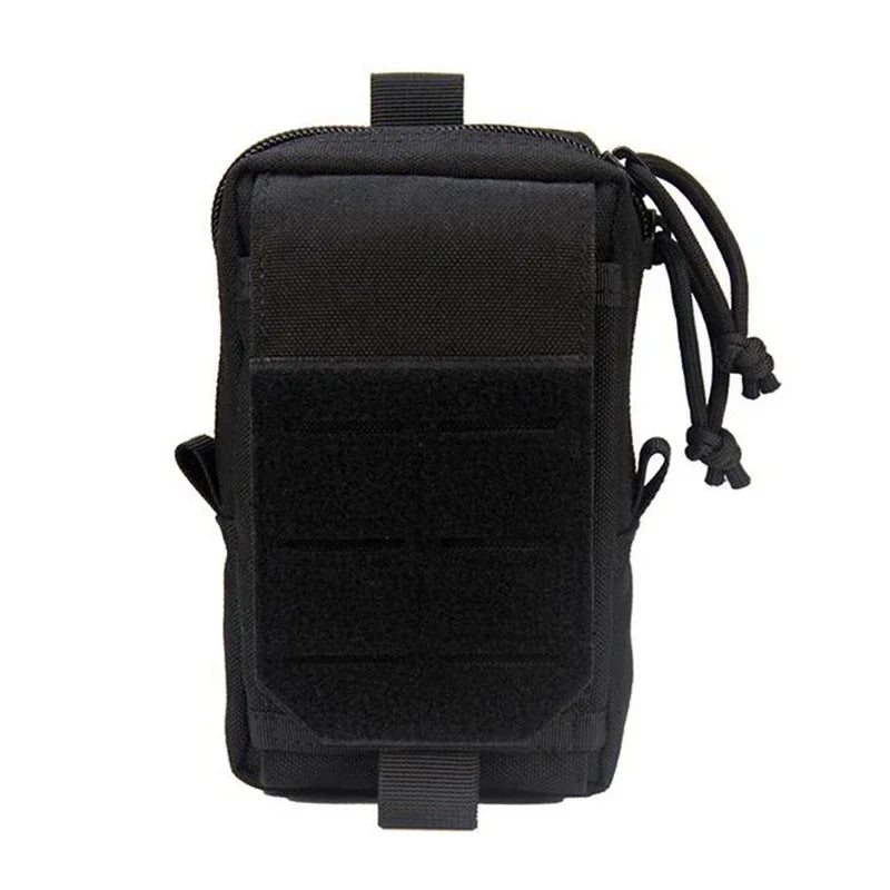 Tactical Molle Phone Case Holder First Aid Kit Bag Waist Uility EDC Pouch Outdoor Hunting Accessory Smartphone Bag Ammo Pack