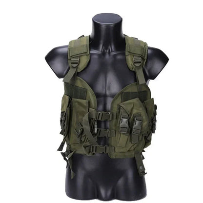 Tactical Seal Vest Camouflage Combat Vest Airsoft Paintball Body Armor For Hunting War Game Airsoft Outdoor Sport With Water Bag