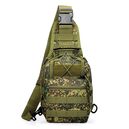 Versatile Tactical Sling Backpack Crossbody Bag Waterproof Small Chest Bag Men Outdoor Sports Cycling Hiking Handbag