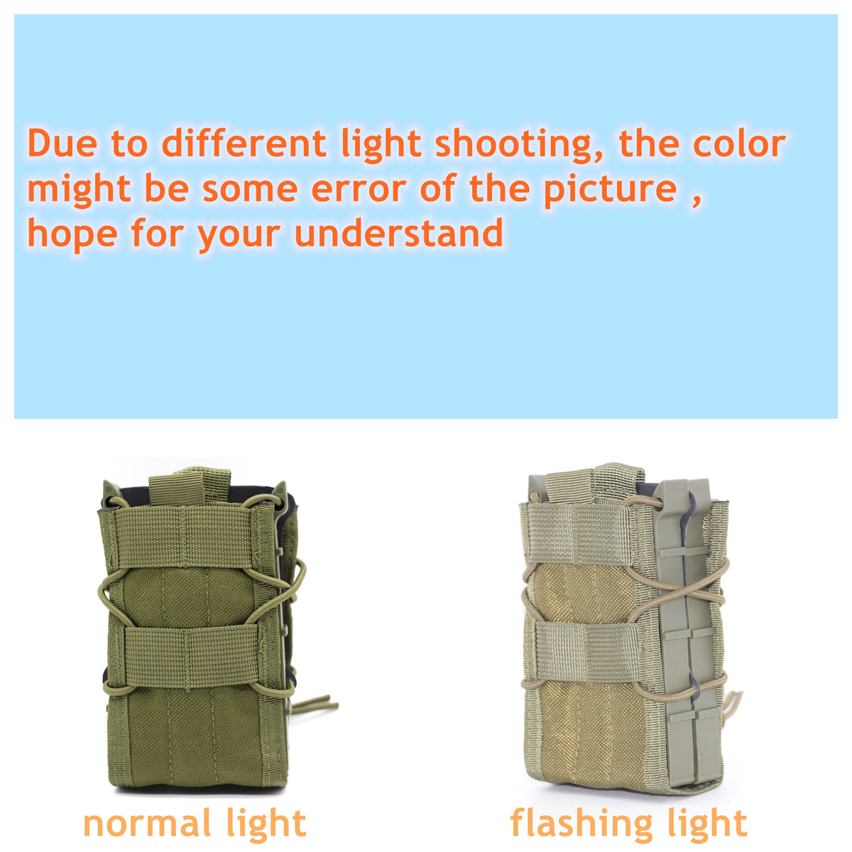Outdoor Tactical Magazine Storage Pouch 5.56 Double Elastic CS Belt Vest with MOLLE Load-Bearing Function for Rifle and Shotgun