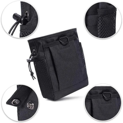 New Outdoor 3‑5L Camo Tactical Molle Dump Pouch, 600D Nylon Recycle Waist Pack, Portable Hunting Outdoor Accessories Storage Bag