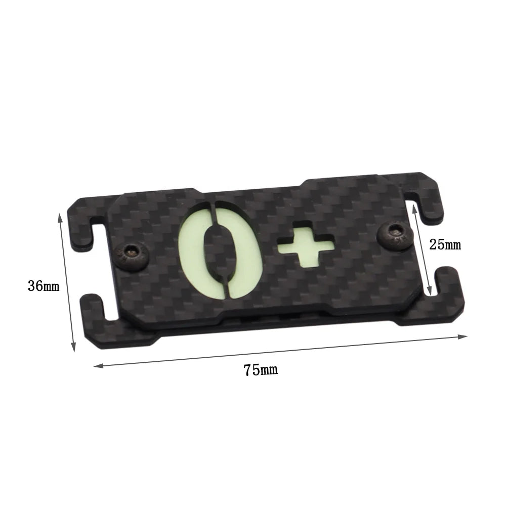 Tactical Light Marker Glow In Dark Patch Molle Luminous Marker Safety Signal Luminous Panel For Backpack Vest Plate Carrier