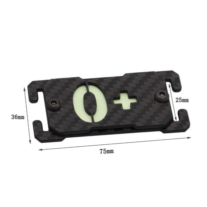 Tactical Light Marker Glow In Dark Patch Molle Luminous Marker Safety Signal Luminous Panel For Backpack Vest Plate Carrier