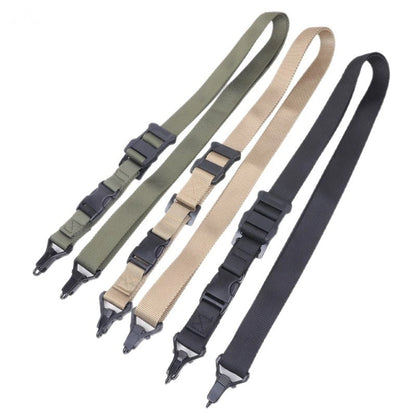 Adjustable Nylon 191 Tactical Sling Quick Release Metal Clip Gun Strap For Outdoor Hunting Shooting CS Game Tactical Carry Gear