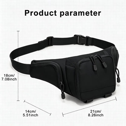 Tactical Fanny Pack Quick Release Gun Bag Concealed Carry Pistol Holster Bag Hidden Gun Pouch 9mm Handgun EDC Waist Pack