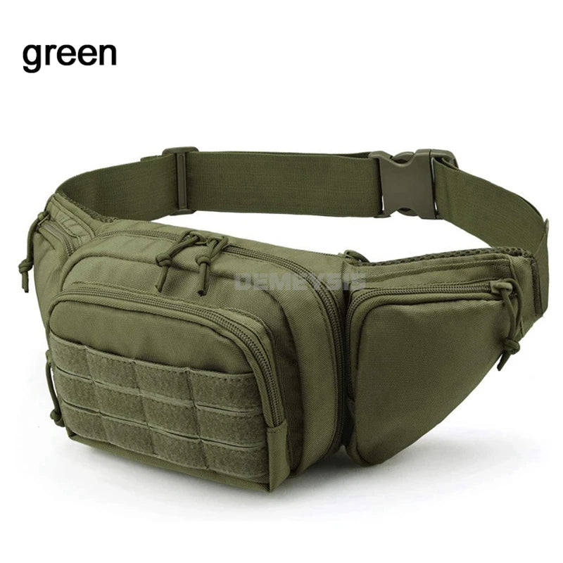 Tactical Gun Waist Bag Holster Chest Training Hiking Shooting Hunting Pistol Holster Bag Cs Airsoft Paintball Combat Bags