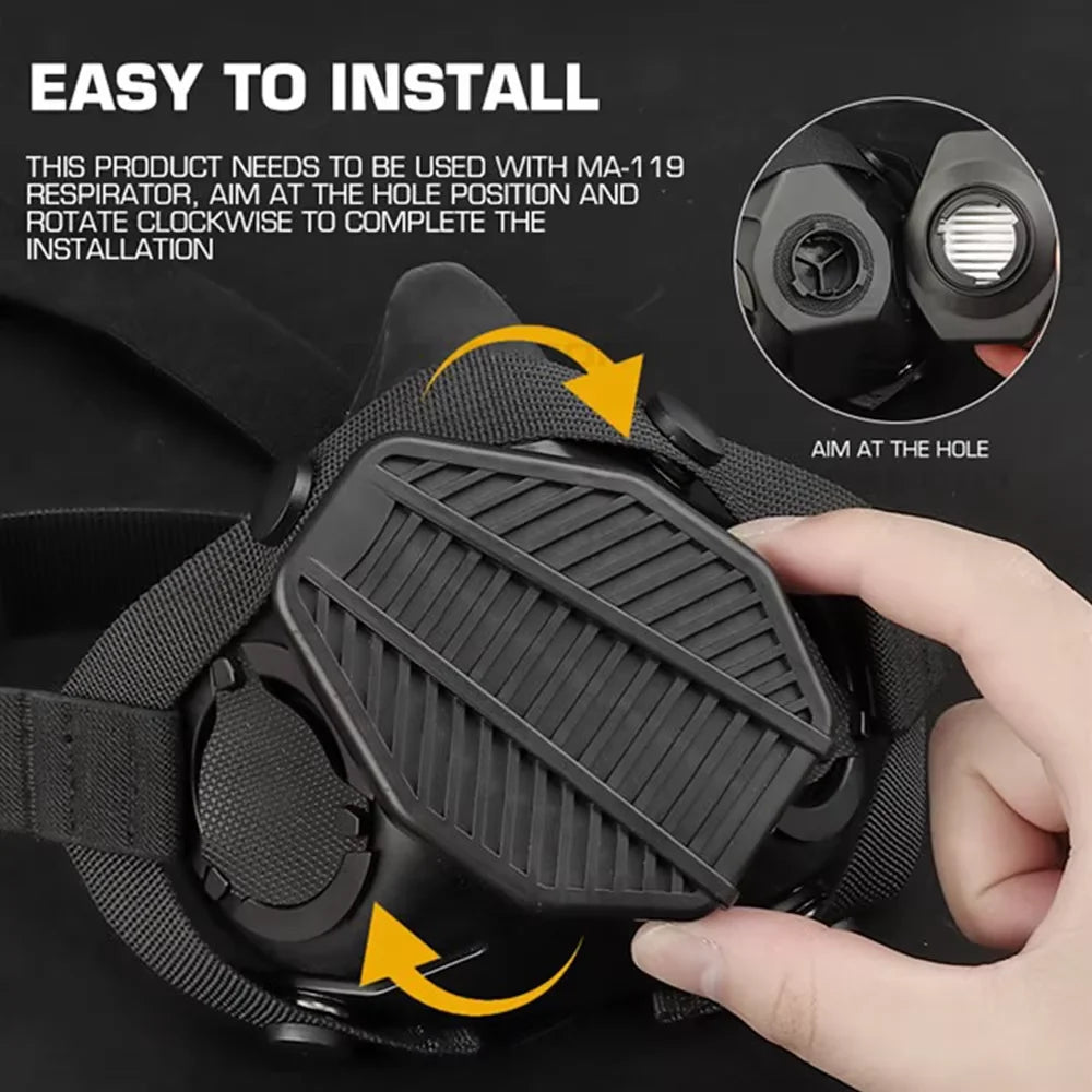 Tactical Respirator SOTR Special Operations Half-mask Strainer Mesh Anti Dust Protective Mask Hunting Airsoft Accessories