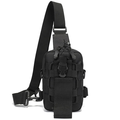 Multifunctional waist bag, shoulder bag, outdoor phone crossbody bag, chest bag, camping cycling water bottle bag