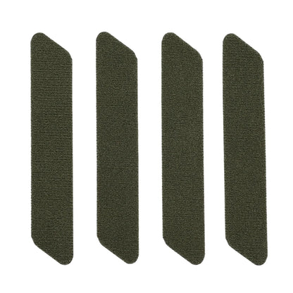 Tactical Hook & Loop Fastener Straps 4-Piece Set Heavy Duty Reusable Straps For Gear Binding Cable Organizing