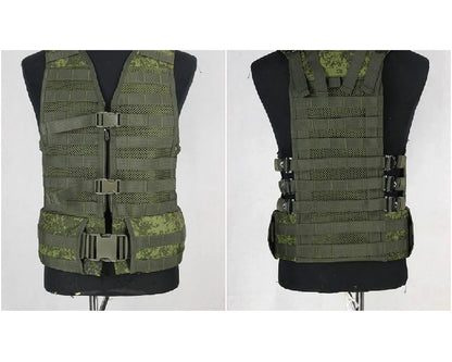 Russia 6sh117 Fully Sets Tactical Vest EMR Molle Pouches Ratnik Set Senior Shooter Combat Gear Outdoor Paintball Vest