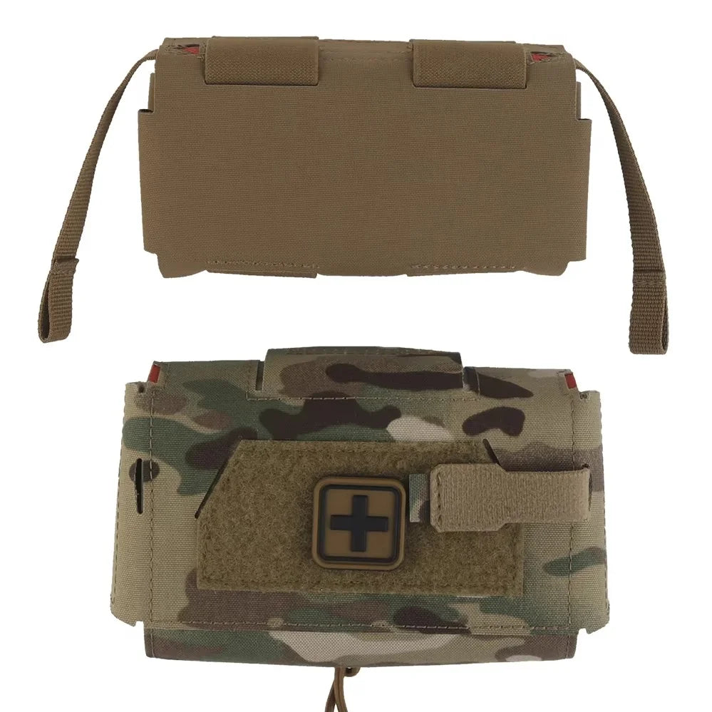 Tactical  MD2 Compact Medical Pouch V3 IFAK First Aid Trauma Kit Outdoors Hunting Camping Patrol Survival Equipment