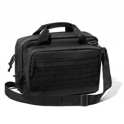 Tactical Handgun Bag 600D Oxford Gun Range Bag Concealed Pistol Storage Bag Magazine Pouch Hunting Accessories