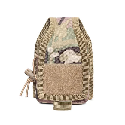 Molle Radio Pouch Interphone Phone Holder Magazine Holster Outdoor Sports Camping Hiking Hunting EDC Walkie Talkie Waist Bag
