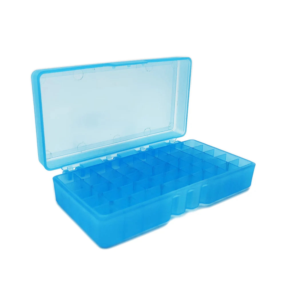 50 Round Tactical Flip-Top Ammo Box for .45 ACP/40/10MM Cal  Pistol Ammo Carry Storage Box Hunting Accessories