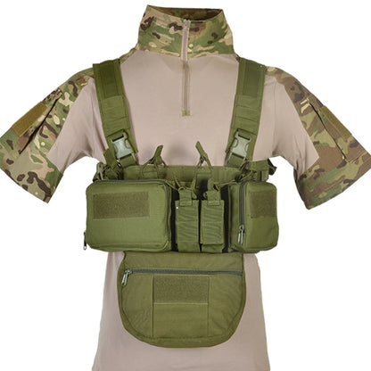 CS Match Wargame TCM  Chest Rig Airsoft Tactical Vest  Pack Magazine Pouch Holster Molle System Waist Men Nylon