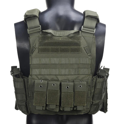 AVmouflage Hunting Vest Quick Dissassembly Waist Shoulder Accessory Pouches Hidden Triple Equipment Bag Outdoor Outdoor Vest