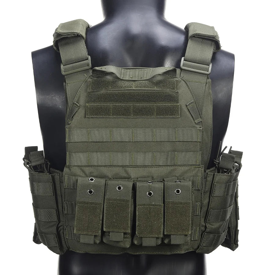 Camouflage Hunting Vest Quick Ssssassembly Waist Shoulder Accessory Pouches Hidden Triple Equipment Bag Outdoor Outdoor Vest