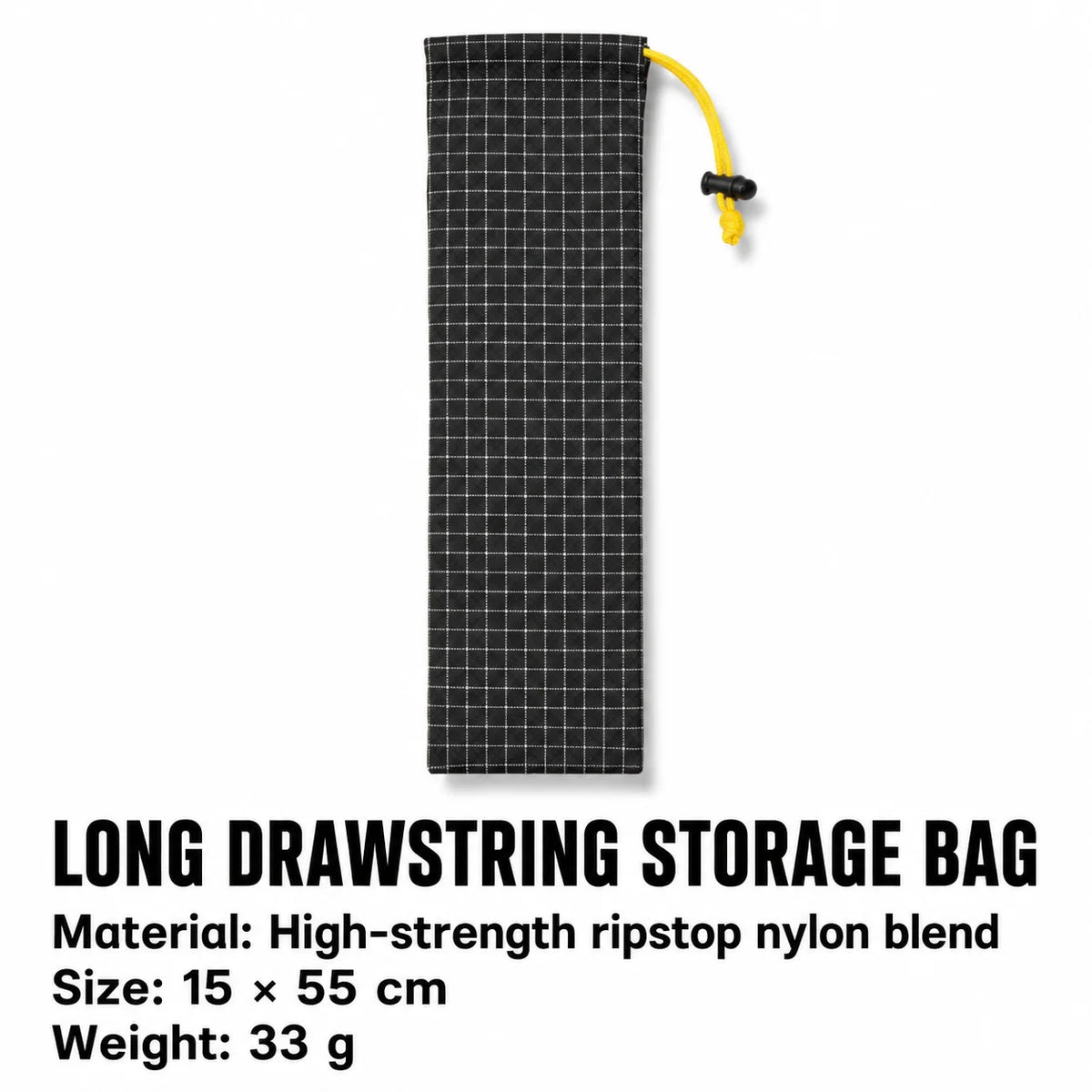 Ultralight Dyneema Ripstop Drawstring Bag Portable Outdoor Storage Pouch Camping Hiking Fishing Gear Organizer Accessories Bag