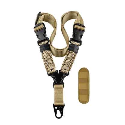 1Pc Airsoft Guns Sling 1 Point Strap Sport Sling Shoulder Strap Practical Nylon Sling Adjustable Outdoors Sport Tactical Harness